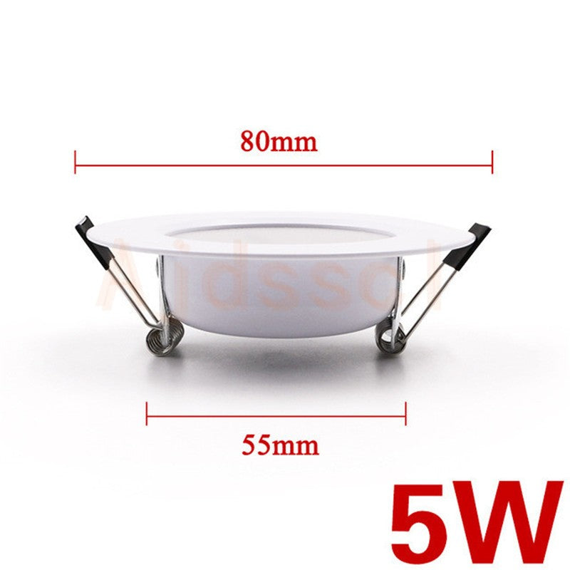 Spot LED Embutido Regulável 5W a 15W Luz AC110V 220V - Branco Neutro 4000k