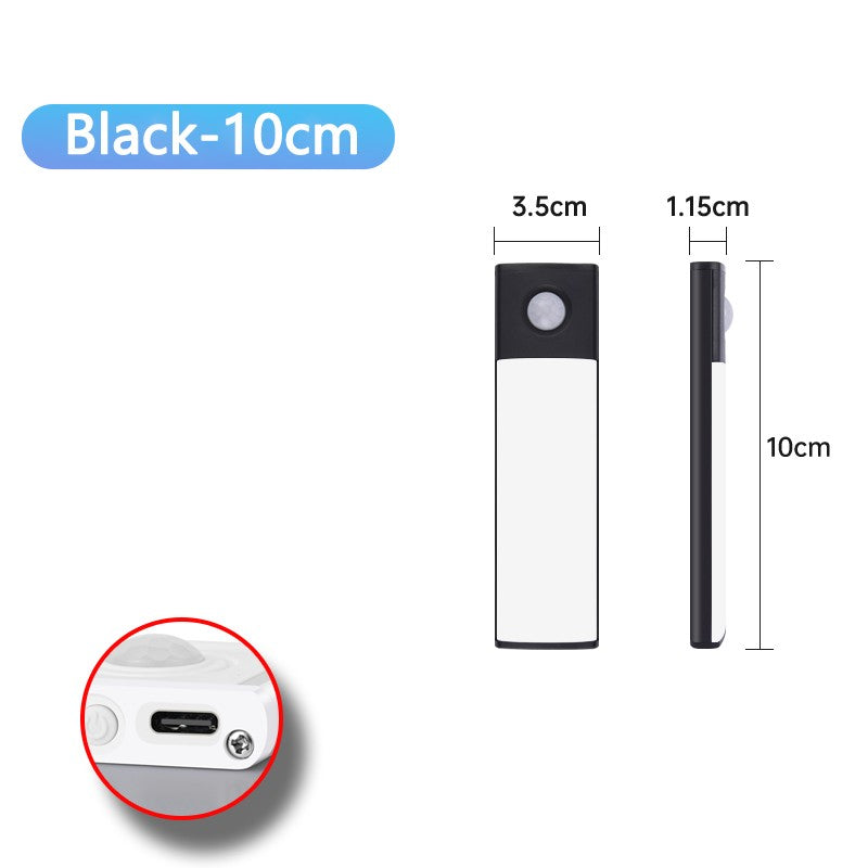 Luminária LED Sem Fio Bateria com 4 Semanas de Duração Recarregável com Sensor de Movimento Ultrafina