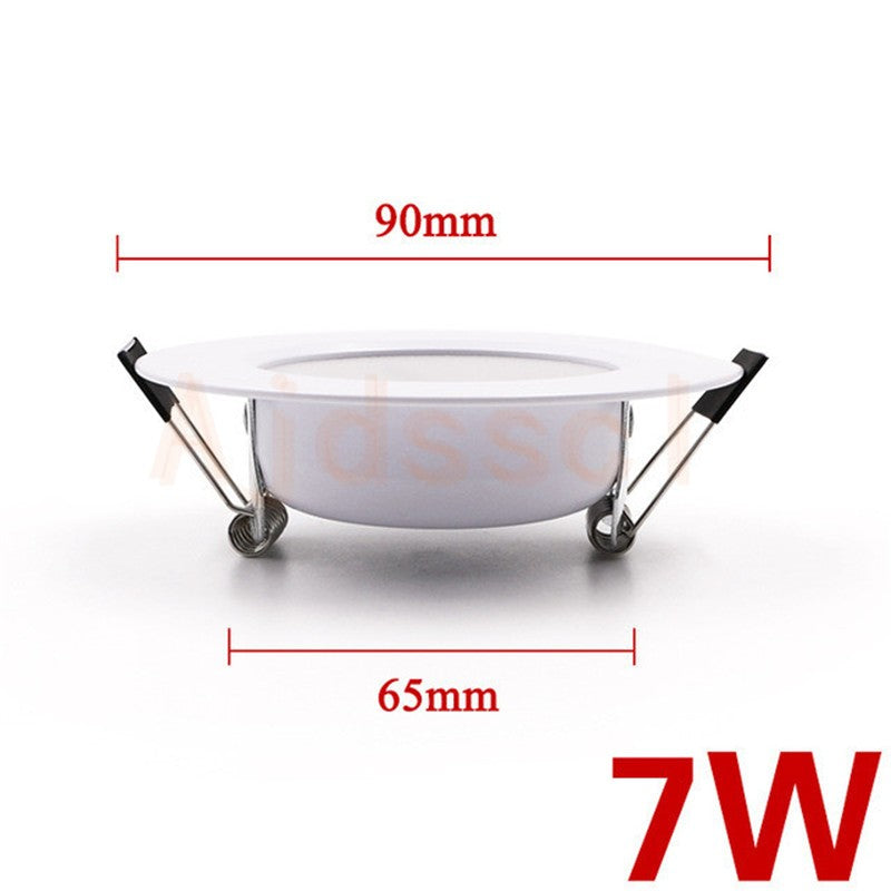 Spot LED Embutido Regulável 5W a 15W Luz AC110V 220V - 3 Cores Alternáveis