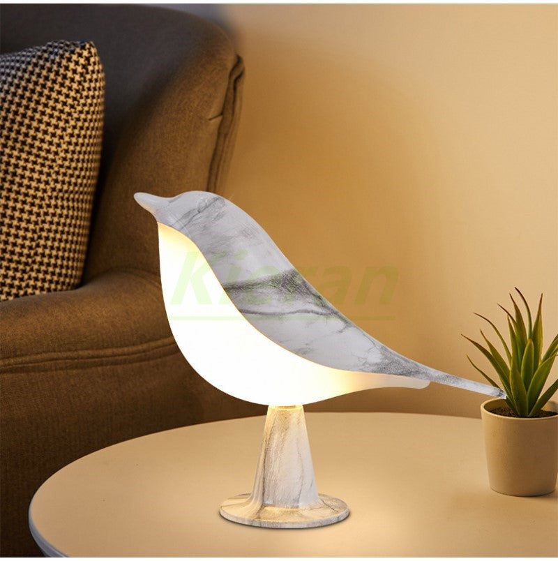 Luminária de Mesa em Formato de Pássaro Diversos Modelos