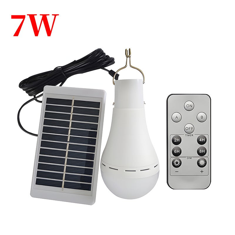 Luminária Solar Pendente IP68 à Prova d’Água com Carregamento USB-C