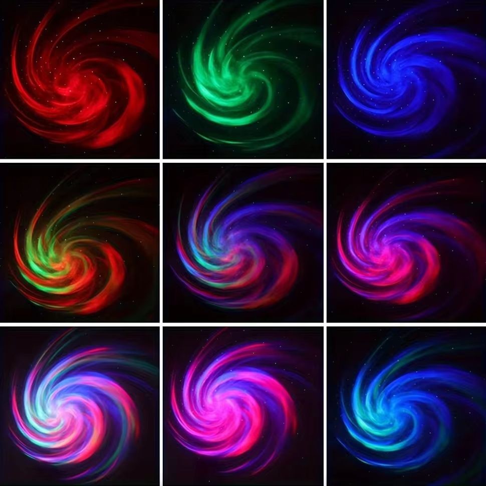 Projetor Galáxia Colorido Imersivo e Dimensional