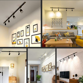 1 Unidade Spot LED para Trilho 220V COB 12W a 40W - PRETO