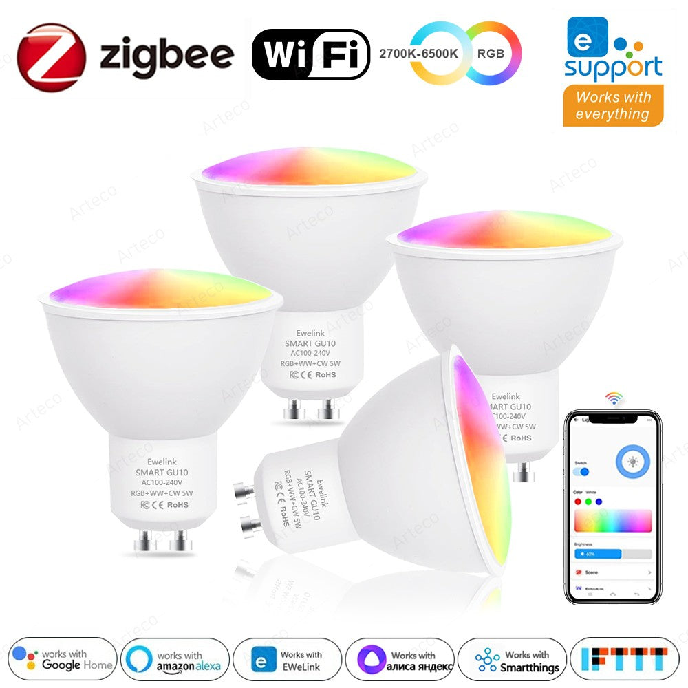 Ilumine seu ambiente de forma inteligente com esta lâmpada LED controlada via aplicativo Google e Alexa, oferecendo praticidade e personalização ao seu espaço.