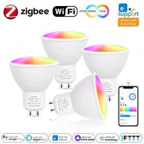 Ilumine seu ambiente de forma inteligente com esta lâmpada LED controlada via aplicativo Google e Alexa, oferecendo praticidade e personalização ao seu espaço.