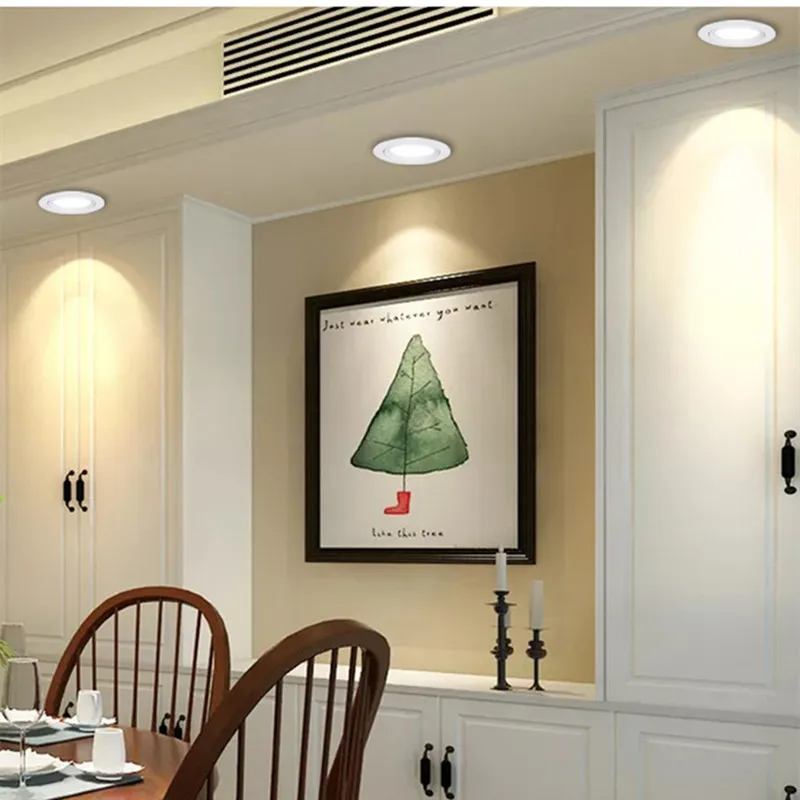 Spot de Luz LED Regulável COB 5W a 20W AC90V-260V