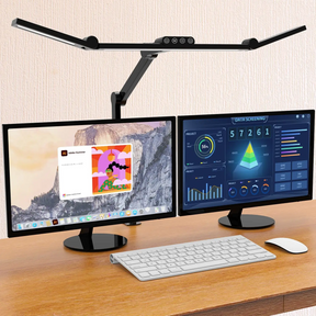 Luminária de Mesa LED com Barreira Antirreflexo e Luminosidade Confortavel