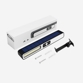Luz Solar 36 LEDs com Clipe e Sensor de Movimento à Prova d’Água