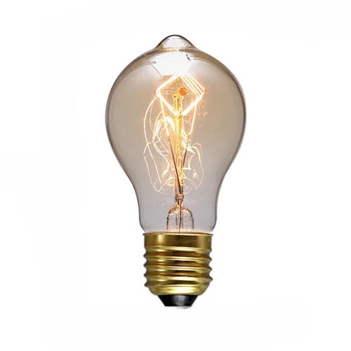 Lâmpada Incandescente de Filamento Vintage para Decoração Retrô - A19 Spirai 220V