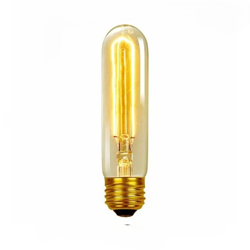 Lâmpada Incandescente de Filamento Vintage para Decoração Retrô - Filamento T10 220V