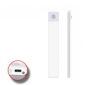 Luminária LED Sem Fio Bateria com 4 Semanas de Duração Recarregável com Sensor de Movimento Ultrafina