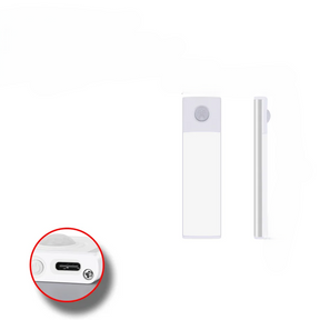 Luminária LED Sem Fio Bateria com 4 Semanas de Duração Recarregável com Sensor de Movimento Ultrafina