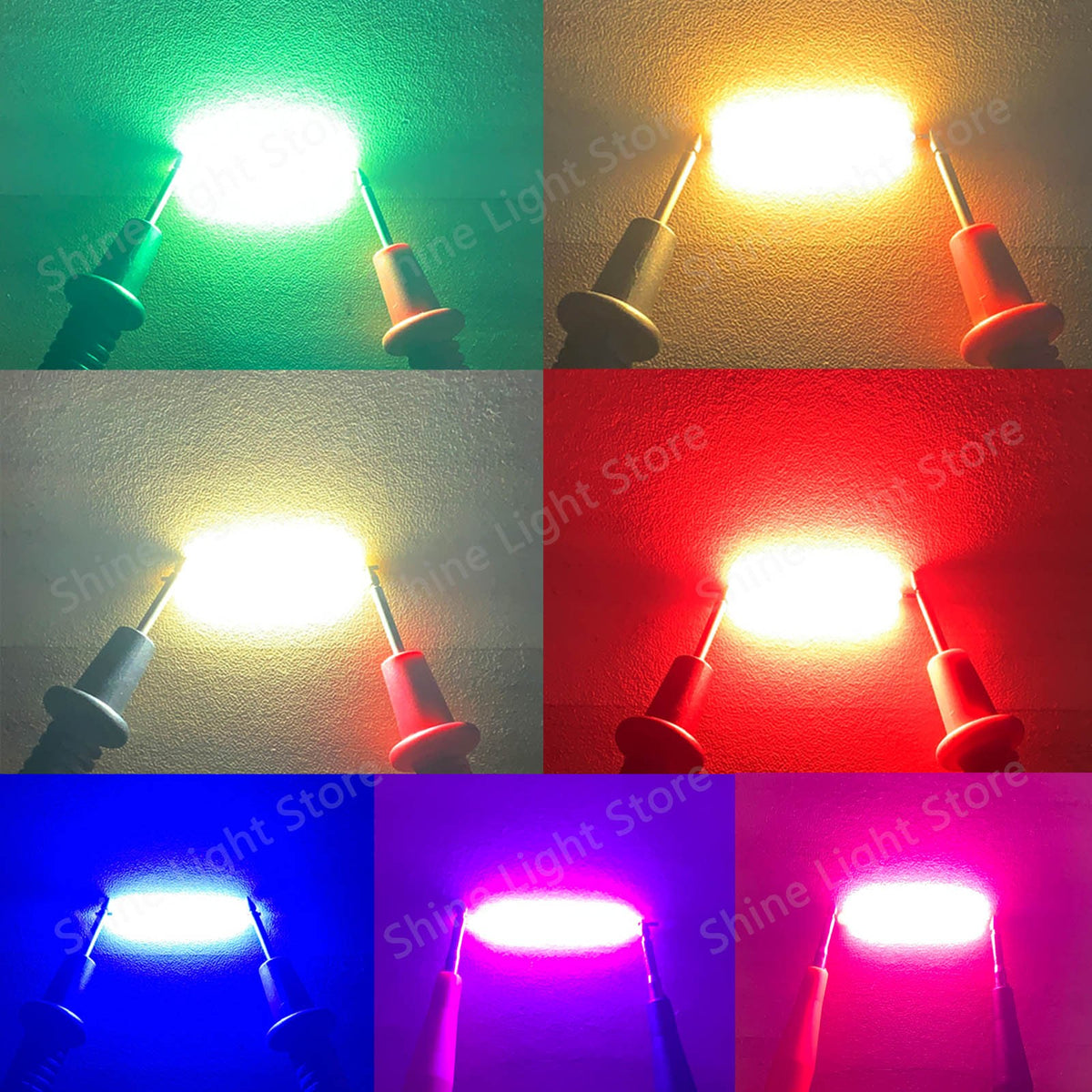 Kit de 10 a 1200 LEDs Filamento COB 3V 38mm para Decoração