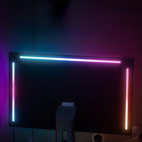 Faixa de Luz LED RGB para Monitor com Sincronização de Cores e Atmosfera Imersiva