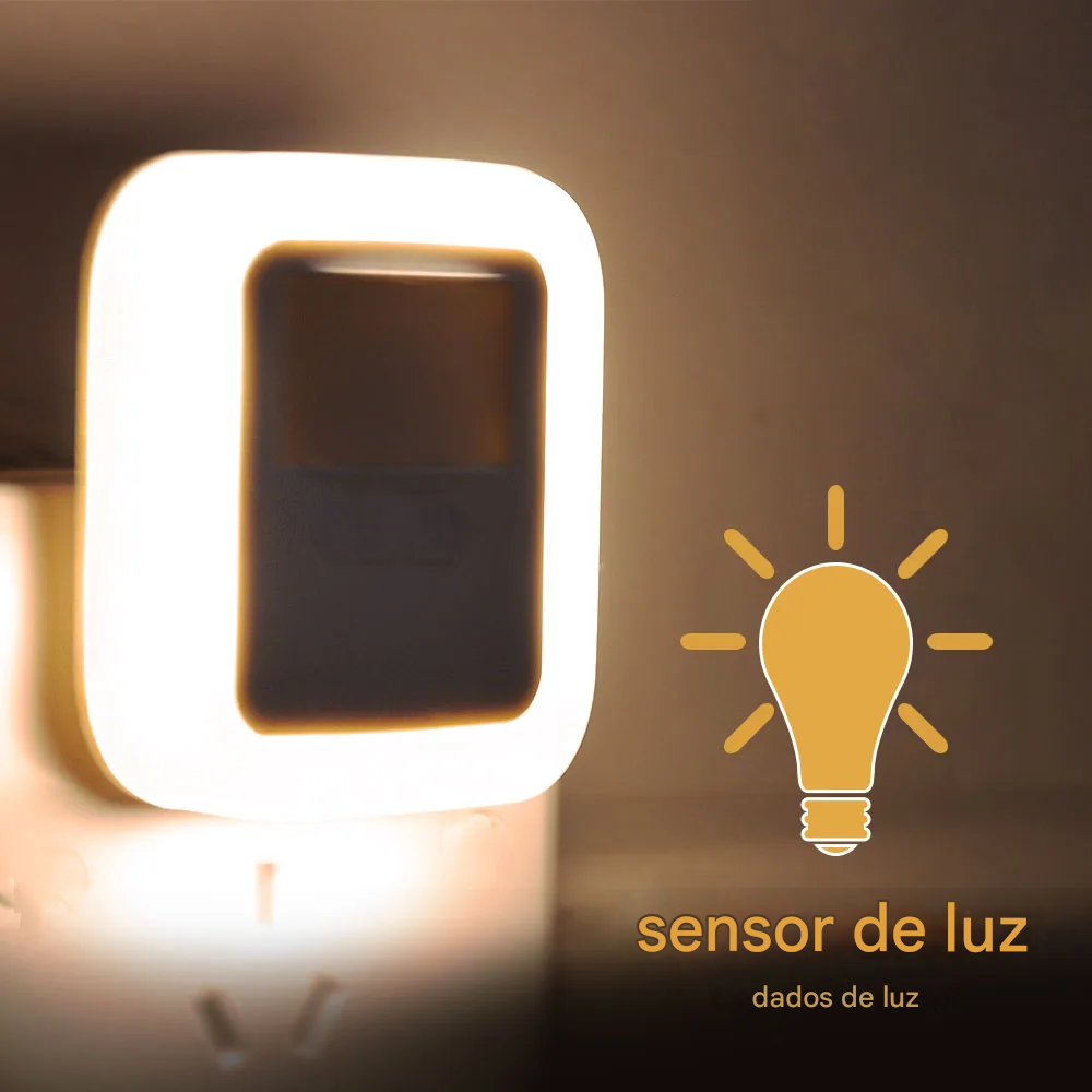 Luminária de Tomada com Sensor de Presença e com Adaptação de Tonalidades de Luz