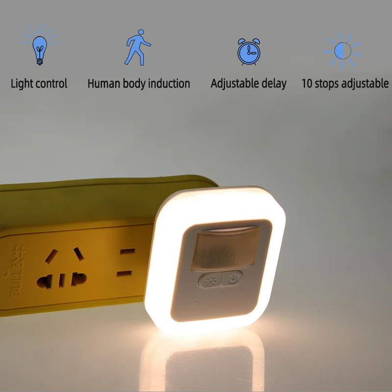 Luminária de Tomada com Sensor de Presença e com Adaptação de Tonalidades de Luz