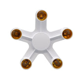 Transforme qualquer ambiente com facilidade: Adaptador Soquete E27 para Lâmpadas LED E27 - Ideal para uma lâmpada.