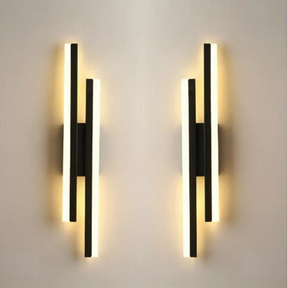 Arandela de Parede LED Moderna com Cobre e Cúpula de Acrílico