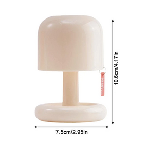 Luminária de Mesa LED Estilo Cogumelo para Decoração Moderna