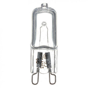 Kit 10 Lâmpadas Halógenas G9 25W a 60W Luz Quente 3000K 230V