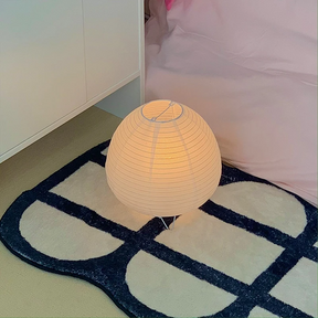 Luminária de Mesa LED Estilo Nórdico Wabi Sabi