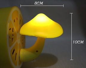 Lâmpada de Parede de Cogumelo Para Quarto
