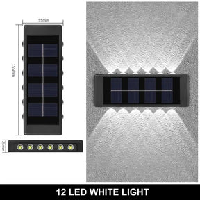 Ilumine seu espaço externo com a Luminária Solar Automática, equipada com 12 LEDs brancos brilhantes. Design moderno e resistente à água, perfeita para jardins e áreas externas. Fácil de instalar, funciona com energia solar para economia e sustentabilidade.