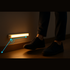 Luminária LED Sem Fio Bateria com 4 Semanas de Duração Recarregável com Sensor de Movimento Ultrafina