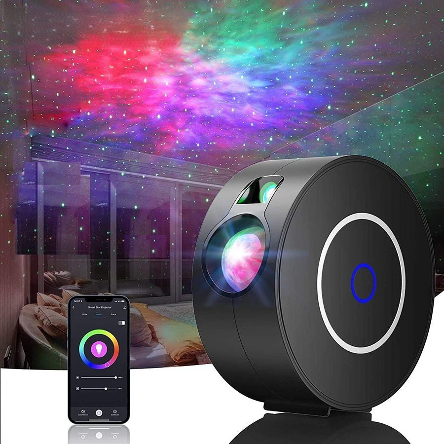 Projetor Estrelado Wi-Fi com Controle por App e Alexa