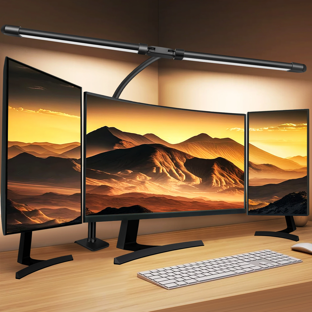 Ilumine seu espaço com estilo e versatilidade usando nossa luminária de mesa LED com cabeça dupla. Possui clipe ajustável e 3 modos de cor para atender a todas as suas necessidades de iluminação. Ideal para leitura, trabalho ou estudo.