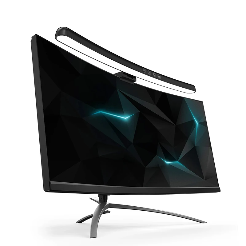Luz de Tela Suspensa USB com Ajuste de Brilho Contínuo para Monitor