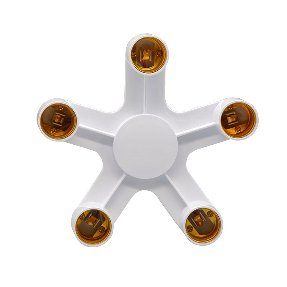 Adaptador Soquete E27 para Lâmpadas LED E27 - 6 em 1