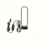 Luminária Led Mesa de Cabeceira com Cabo USB