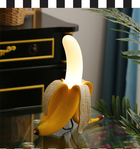 Luminária de Mesa Banana LED Criativa com Iluminação Confortável