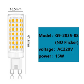 Lâmpada LED G9 9W a 25W Luz Fria Quente ou Natural