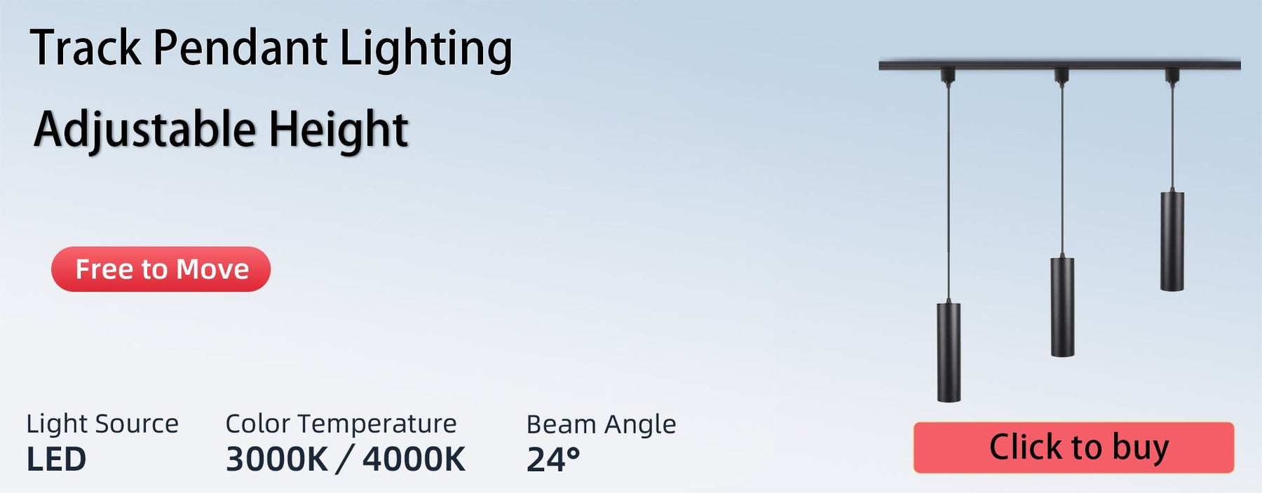 1 Unidade Spot LED para Trilho 220V COB 12W a 40W - PRETO