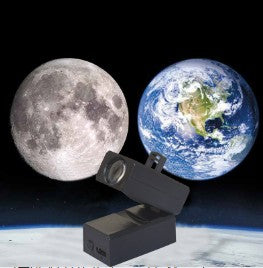 Luz Noturna LED 360° com 15 Projeções de Planetas e Céu Estrelado