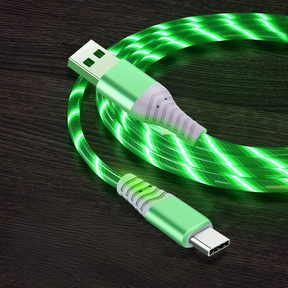 Cabo USB LED Fluorescente de Carregamento Rápido Vários Modelos