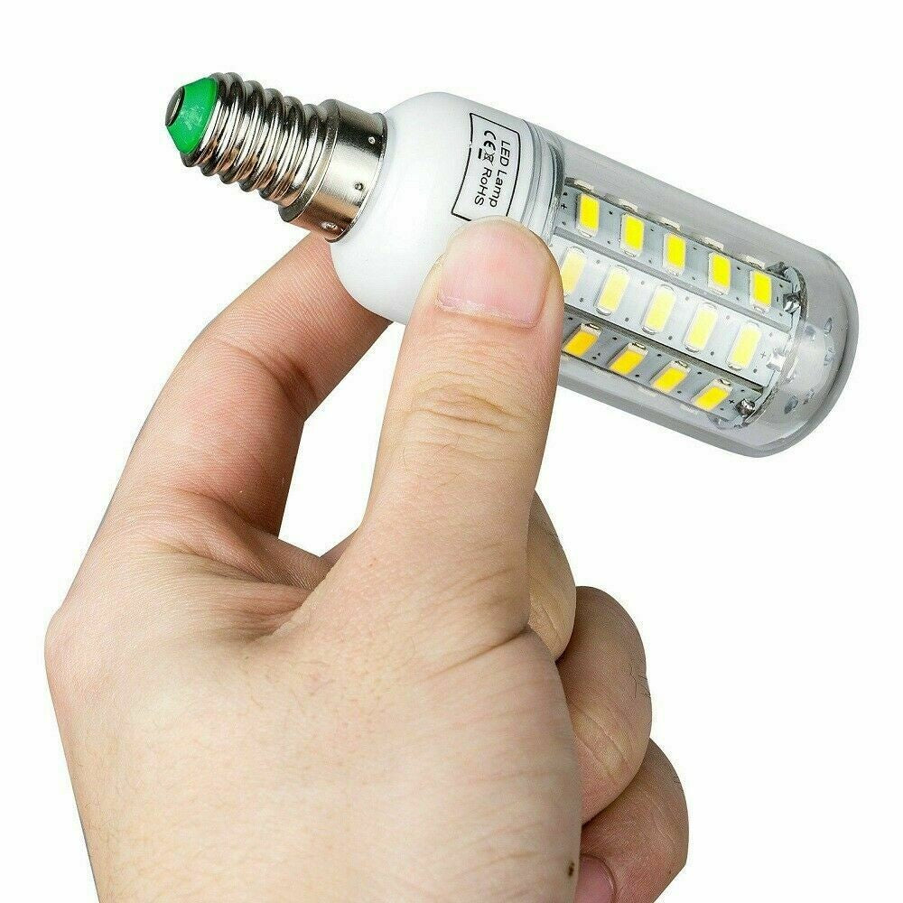 Lâmpada LED de Alta Eficiência, Formato Milho, Disponível em 7W a 15W, Iluminação Super Brilhante Ideal para Ambientes Internos e Externos.