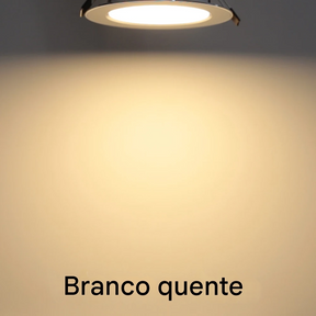 Spot LED Embutido Redondo 7W a 18W AC220V 240V
