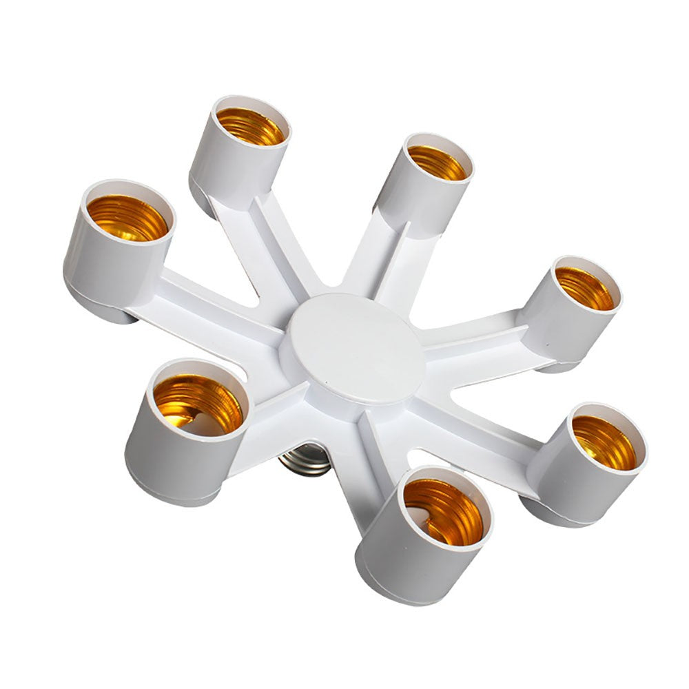 Adaptador Soquete E27 para Lâmpadas LED E27 - 3 em 1