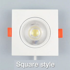 Spot LED Embutido com Ângulo Ajustável 3W a 12W Rotativo