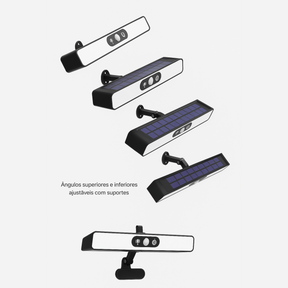 Luz Solar 36 LEDs com Clipe e Sensor de Movimento à Prova d’Água
