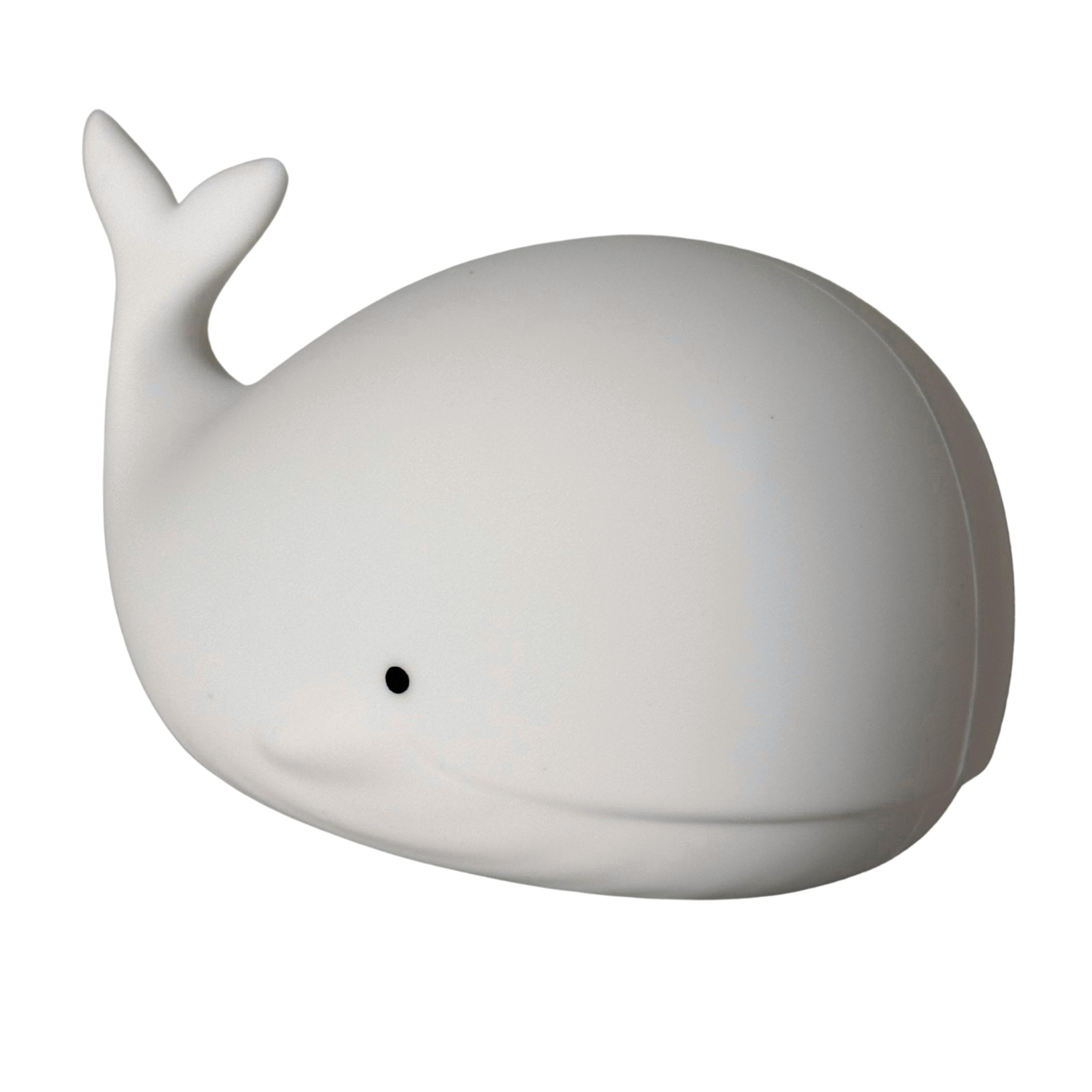 Luminária Baleia Touch de Silicone Com Alternação de Luz ao Toque