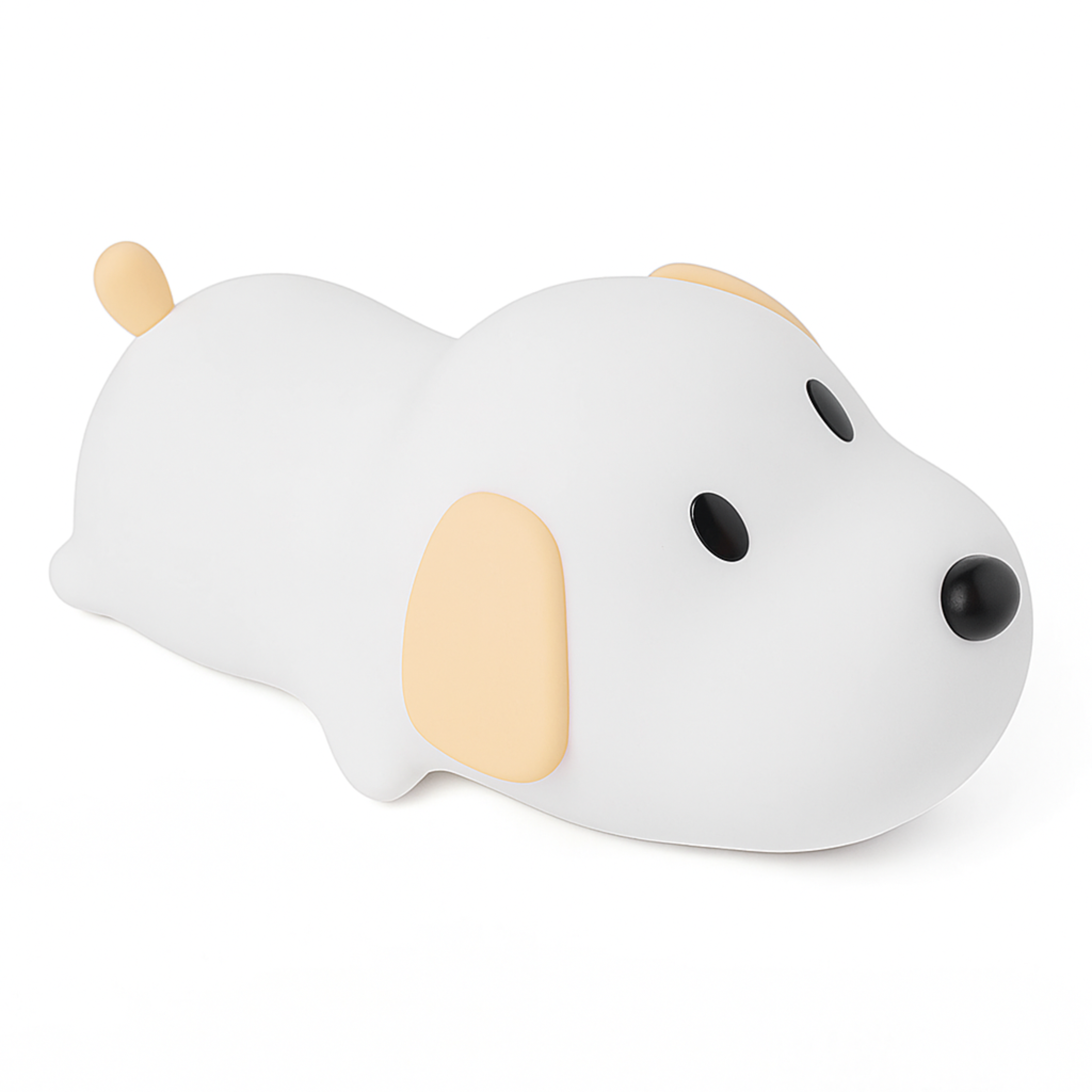 Luminária Cachorrinho de LED feita de Silicone e Bateria Recarregável