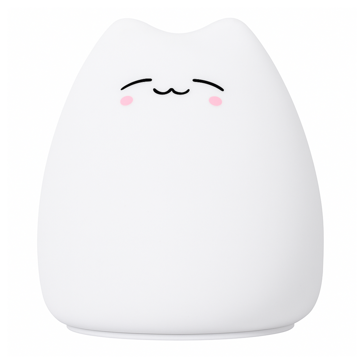 Luminária de Silicone Touch LED Gatinho para Bebês e Crianças - C
