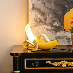 Luminária de Mesa Banana LED Criativa com Iluminação Confortável