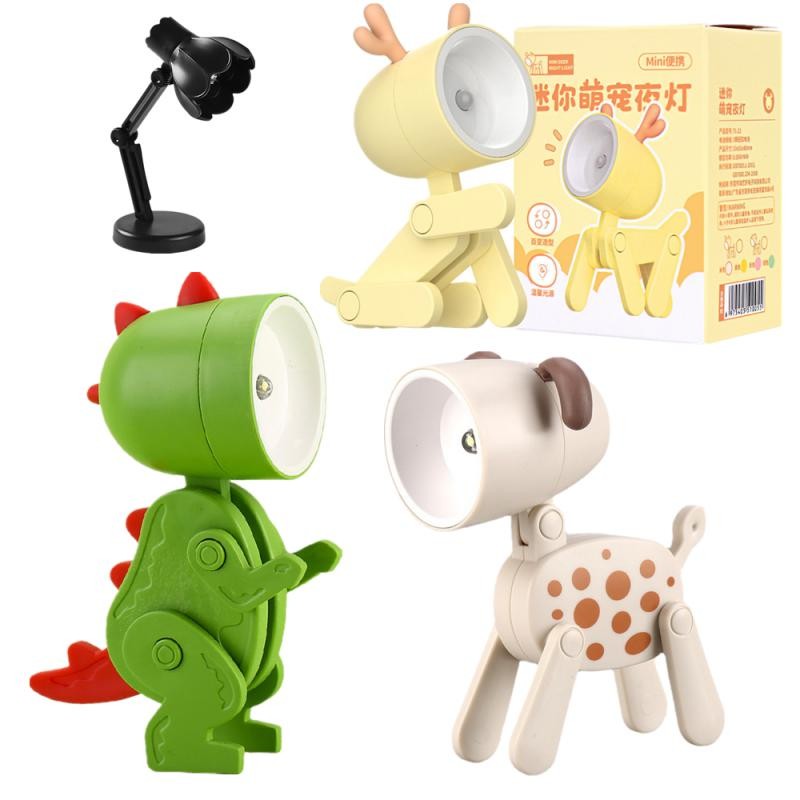 Luminária Multifunção e Multiformas de Bichinhos com Luz Relaxante