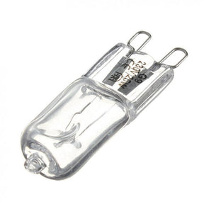 Kit 10 Lâmpadas Halógenas G9 25W a 60W Luz Quente 3000K 230V