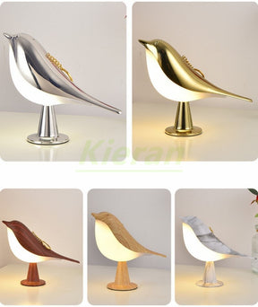 Luminária de Mesa em Formato de Pássaro Diversos Modelos